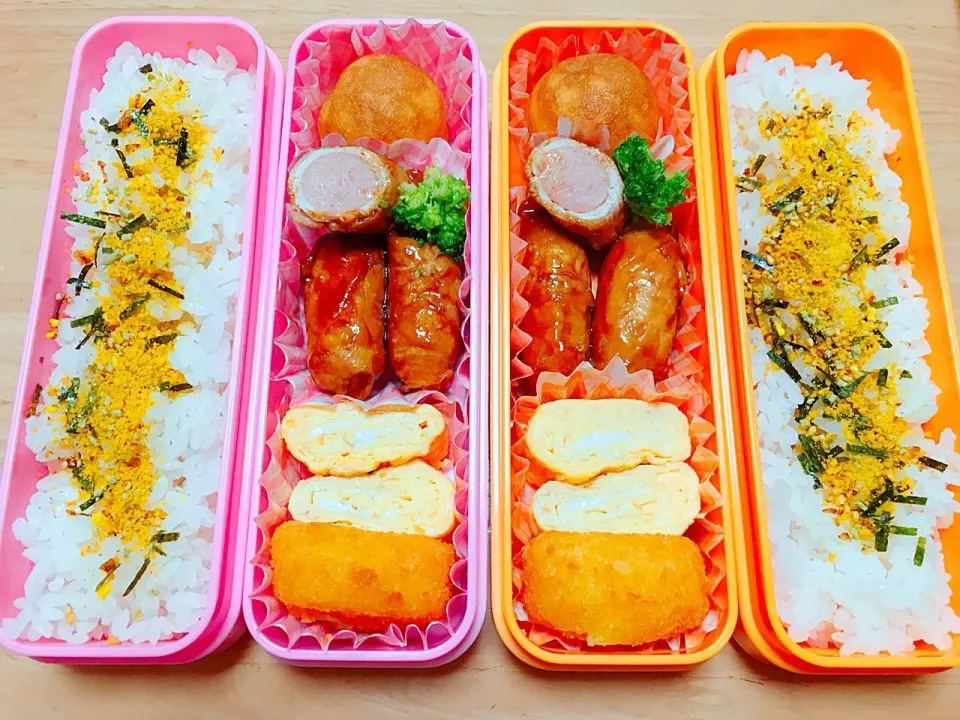 JKJCのウィンナーお肉まきまき弁当|mamacatさん