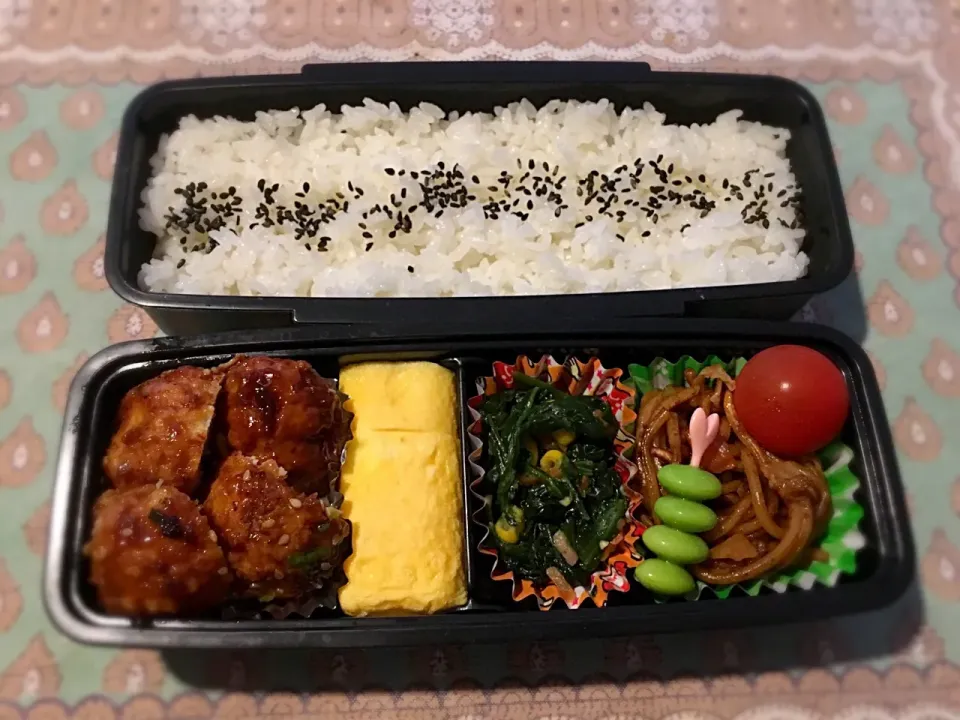 中1男子 弁当🍱|チビミミさん