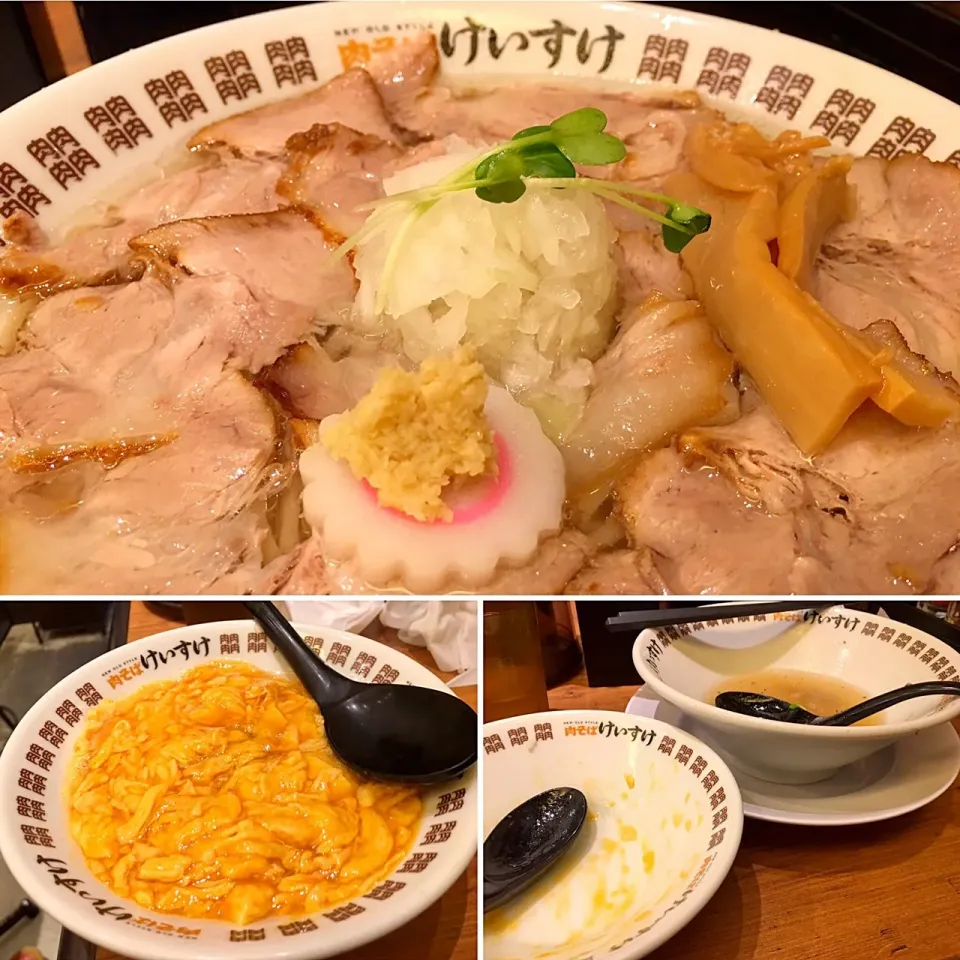 肉そば塩 エッグライスセット

#ラーメン #けいすけ|Agaricusさん