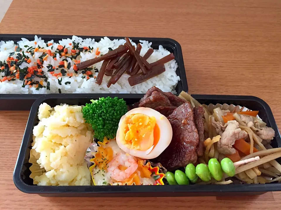 Snapdishの料理写真:体育祭がんばれ‼︎弁当❤︎|くま子さん