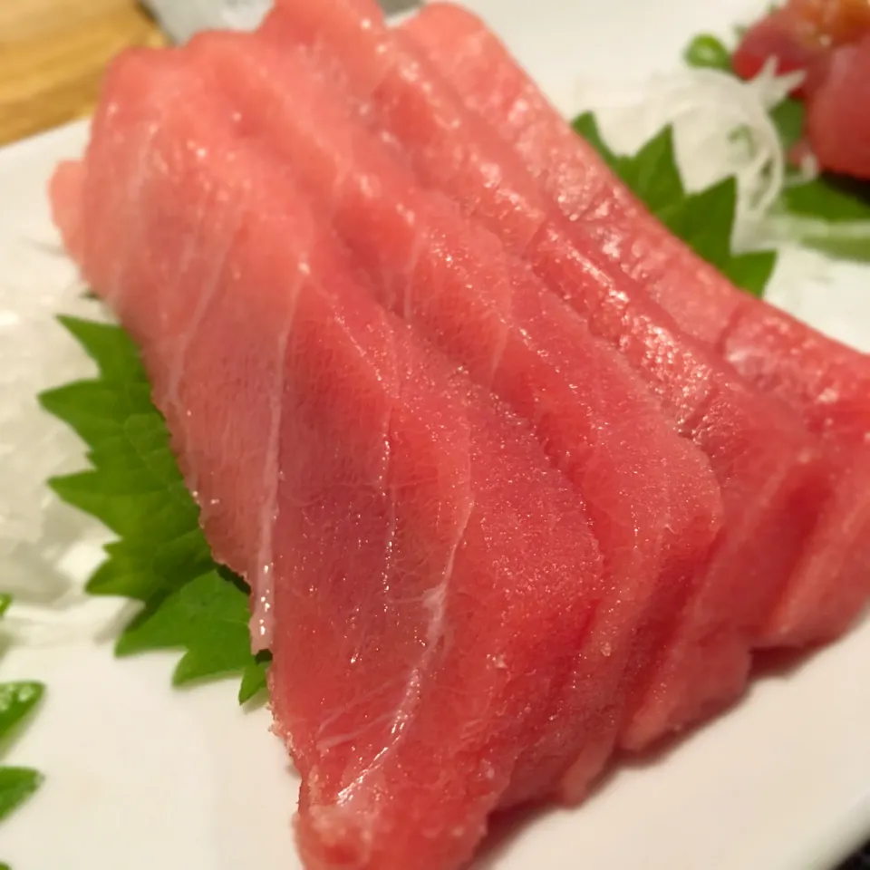 本マグロ中とろ刺身|おばたさん