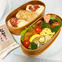 Snapdishの料理写真:9/9 高校男子のお弁当|おおけいさん