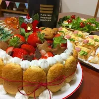 Snapdishの料理写真:クリスマスケーキ|ayumiさん