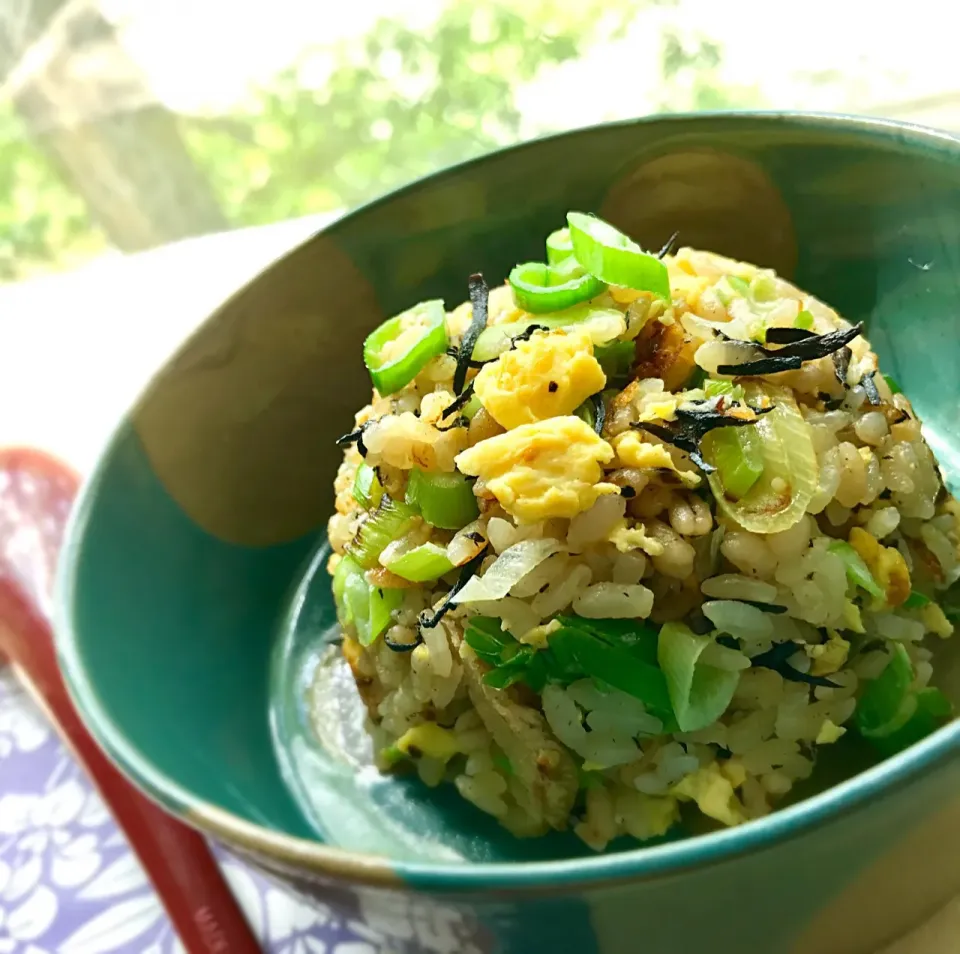 昼ごはん ひじき炒飯|砂雪さん