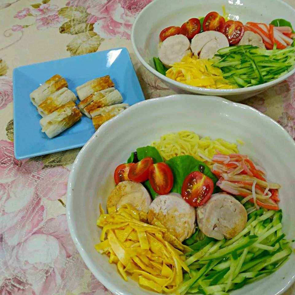 今季最後のマルちゃん正麺冷やし中華|たえさん