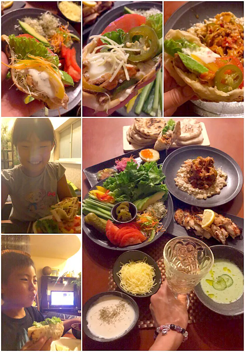 Today's Turkish Dinner🍴ﾒｾﾞ,ｼﾞｬｼﾞｭｸ,ﾀｳﾞｸ･ｼｼ,ﾋｭﾝｷｬﾙ･ﾍﾞｴﾝﾃﾞｨ,ﾋﾟﾀ|🌈Ami🍻さん