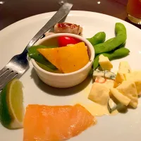 国賓ホテル
クラブラウンジ 夕食|ぶえさん