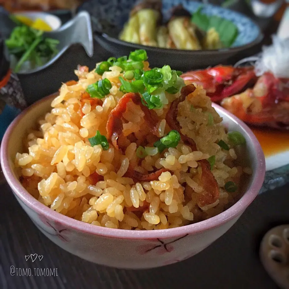 雲丹ホタテの炊き込みご飯|ともみ。さん