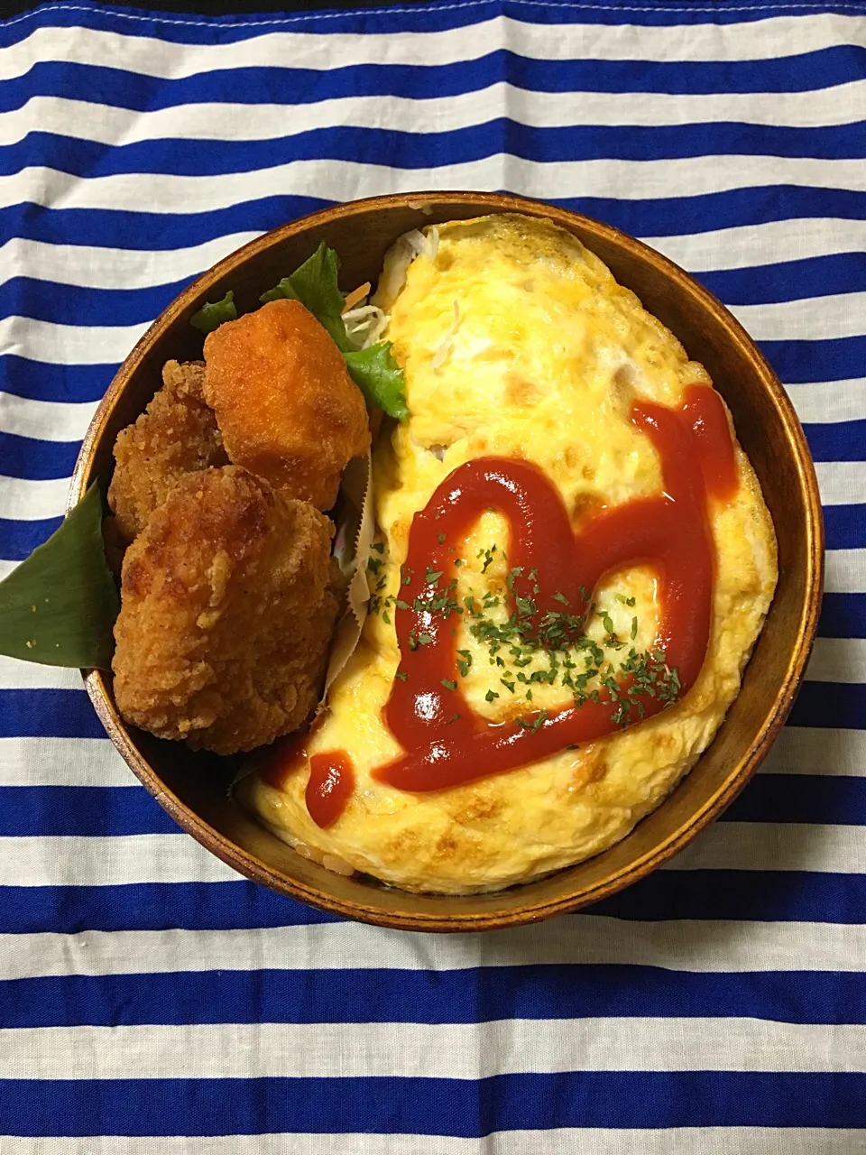 オムライス弁当


月曜日からオムライスになんか
しなければよかった💧

切って炒めて焼いて巻いて…

はぁ〜手間弁になっちゃったよ🙄💦
















武蔵野|にゃおさん