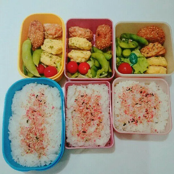 9/11(月)の3人弁当🍱

今日は長女は🏫休みなのに、間違って作ってしまった😅|ふみぃさん