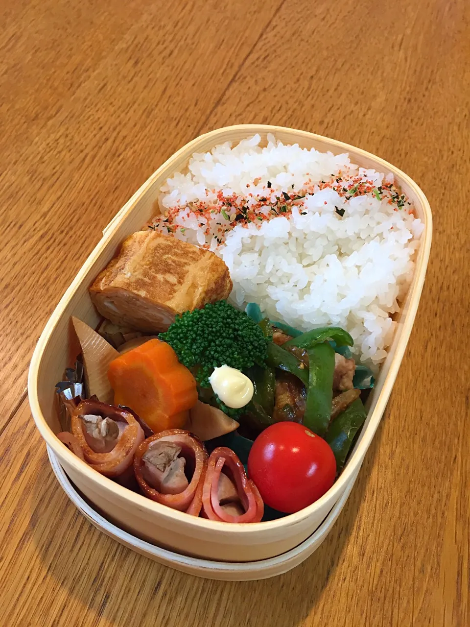 高校生息子のお弁当  豚の生姜焼き|まつださんさん