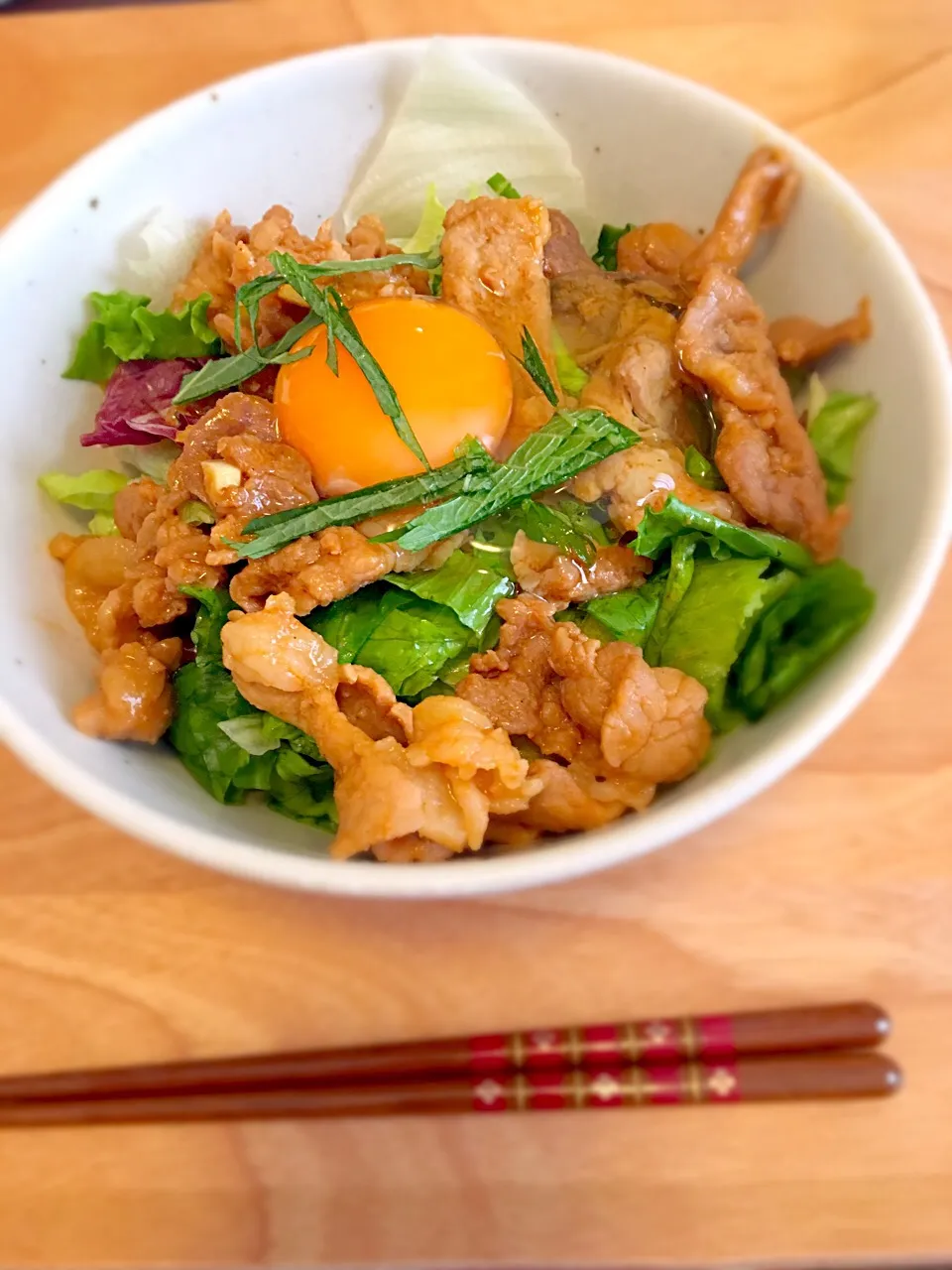 豚の味噌漬け丼🐷|じゅんこさん