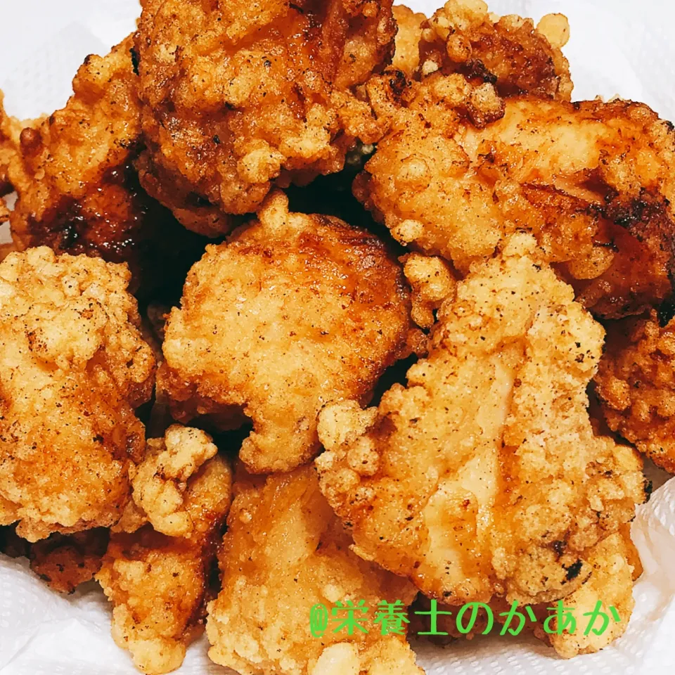 栄養士のかあかさんの何個でも食べられる☆鶏むね肉のから揚げ #楽天レシピ|楽天レシピさん