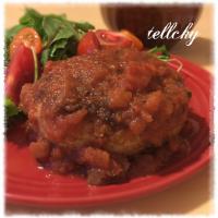 とんバーグ🐷🍴サルサソース🍅🌶