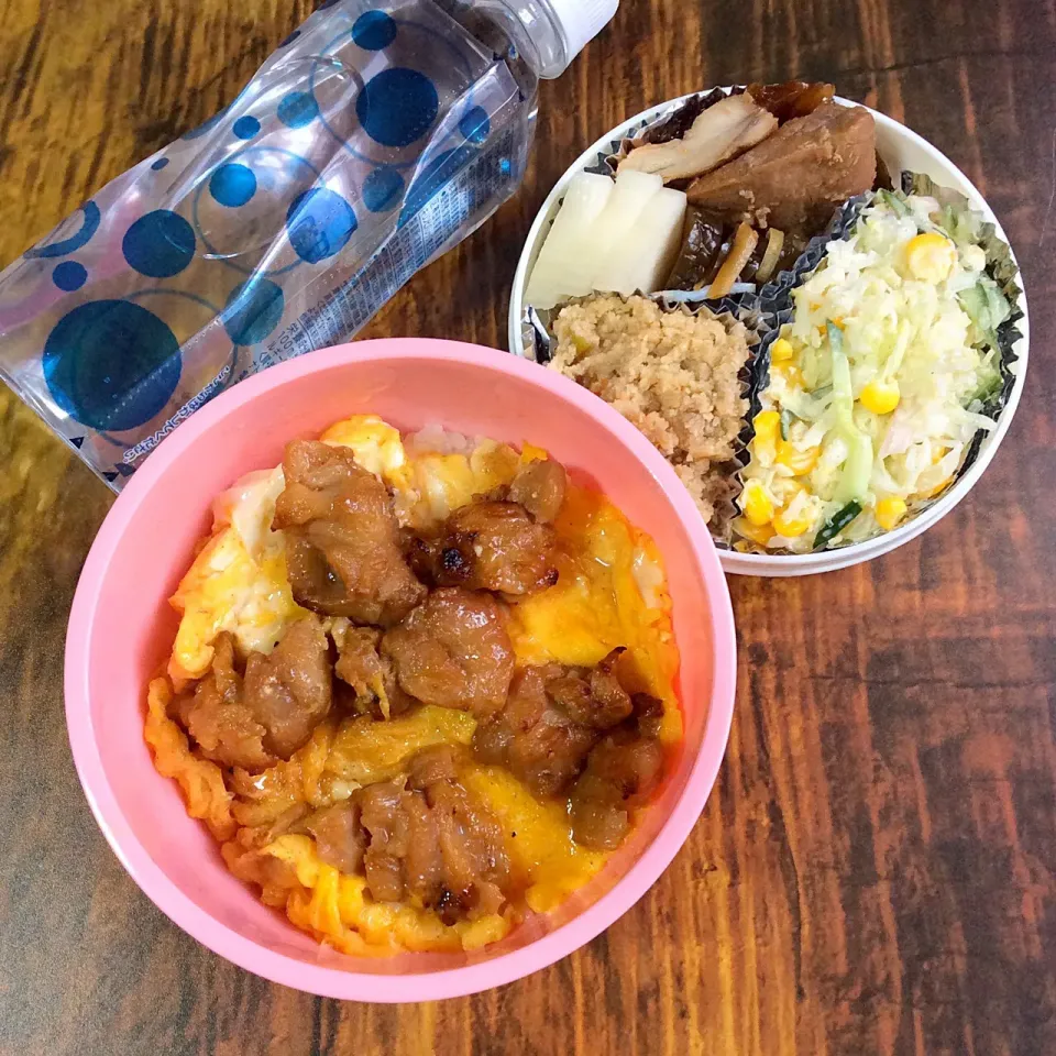 どーーーん！と焼鳥丼弁当😆💕|夢ーテルさん