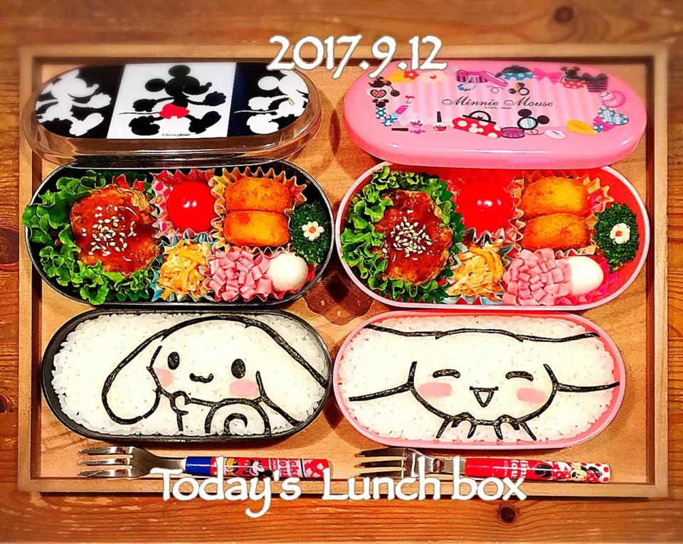 本日のOLとJKのお弁当🍱😋
シナモンです💗|あさちゃん☆さん