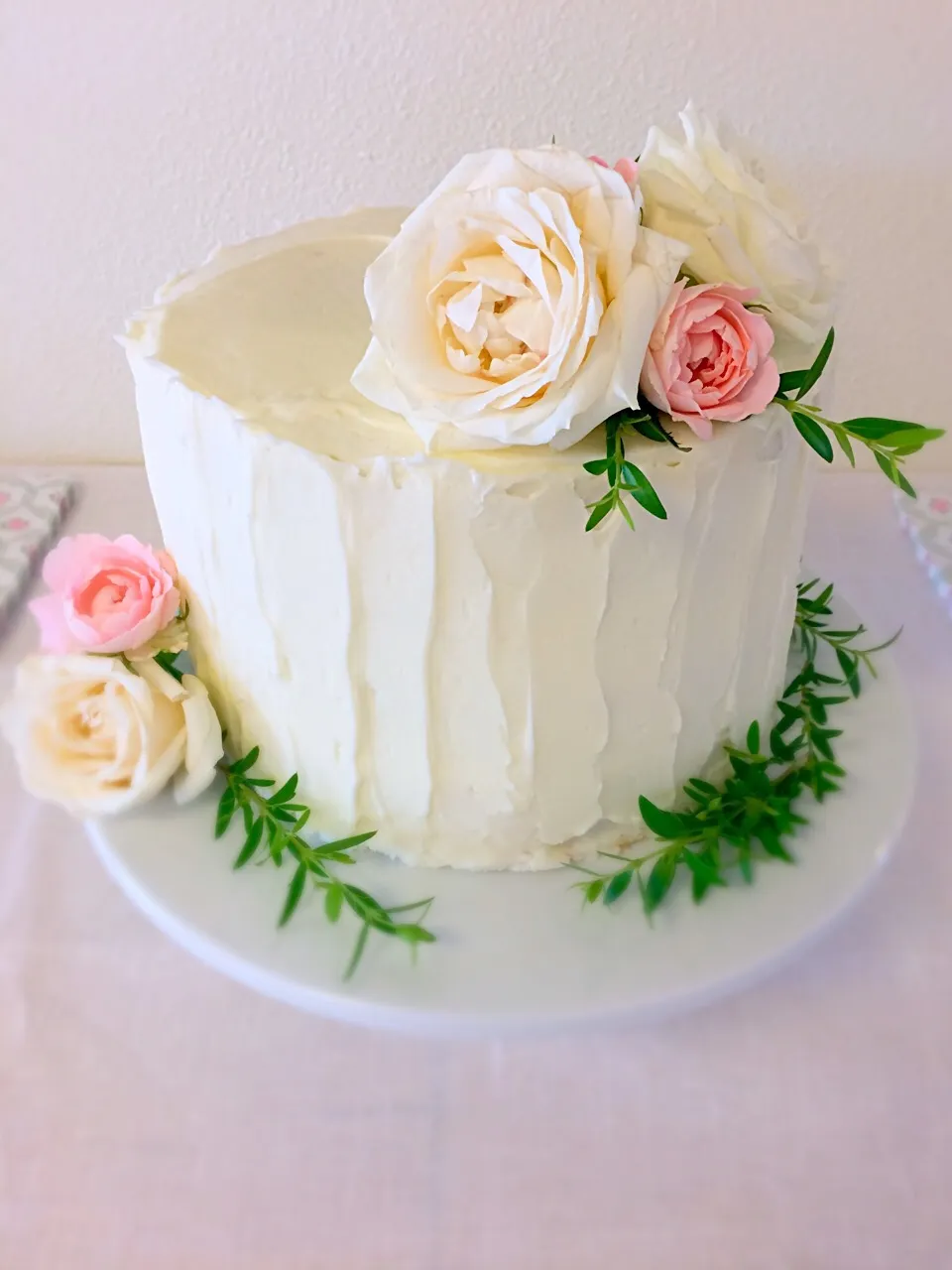 Simple wedding cake|cheesyさん