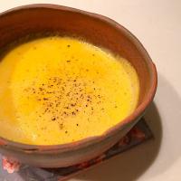 超〜簡単！坊ちゃんかぼちゃの豆乳スープ