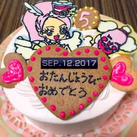 Snapdishの料理写真:お誕生日ケーキ|ましゅさん