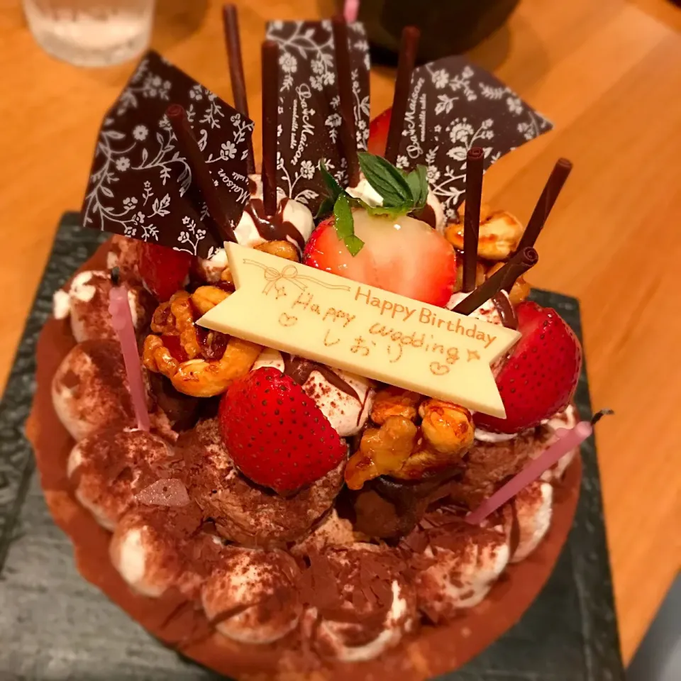 Snapdishの料理写真:#魚子 #サプライズ#結婚#誕生日|しおりさん