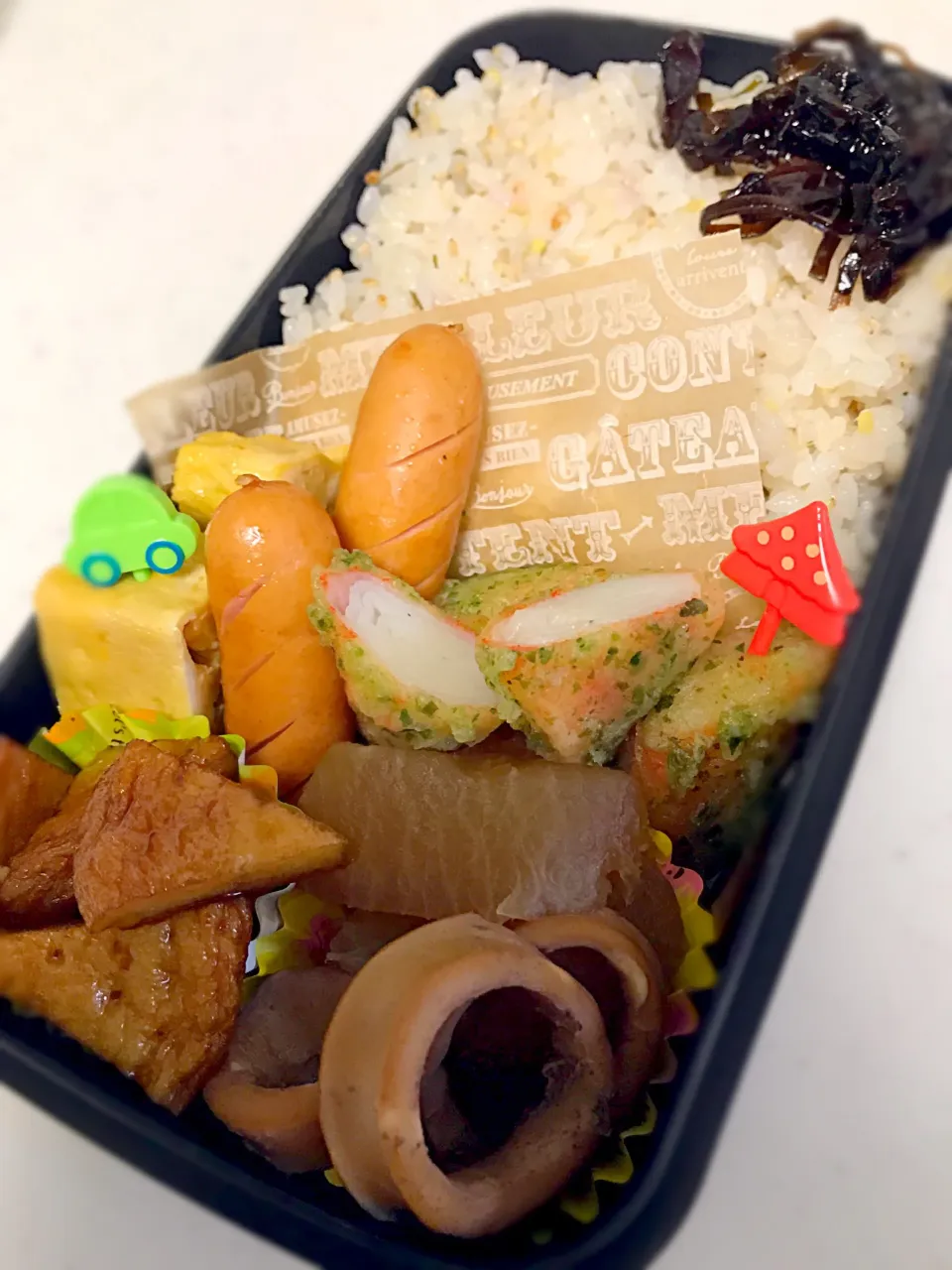 旦那様弁当🍱薬味ご飯🍚|hst117さん