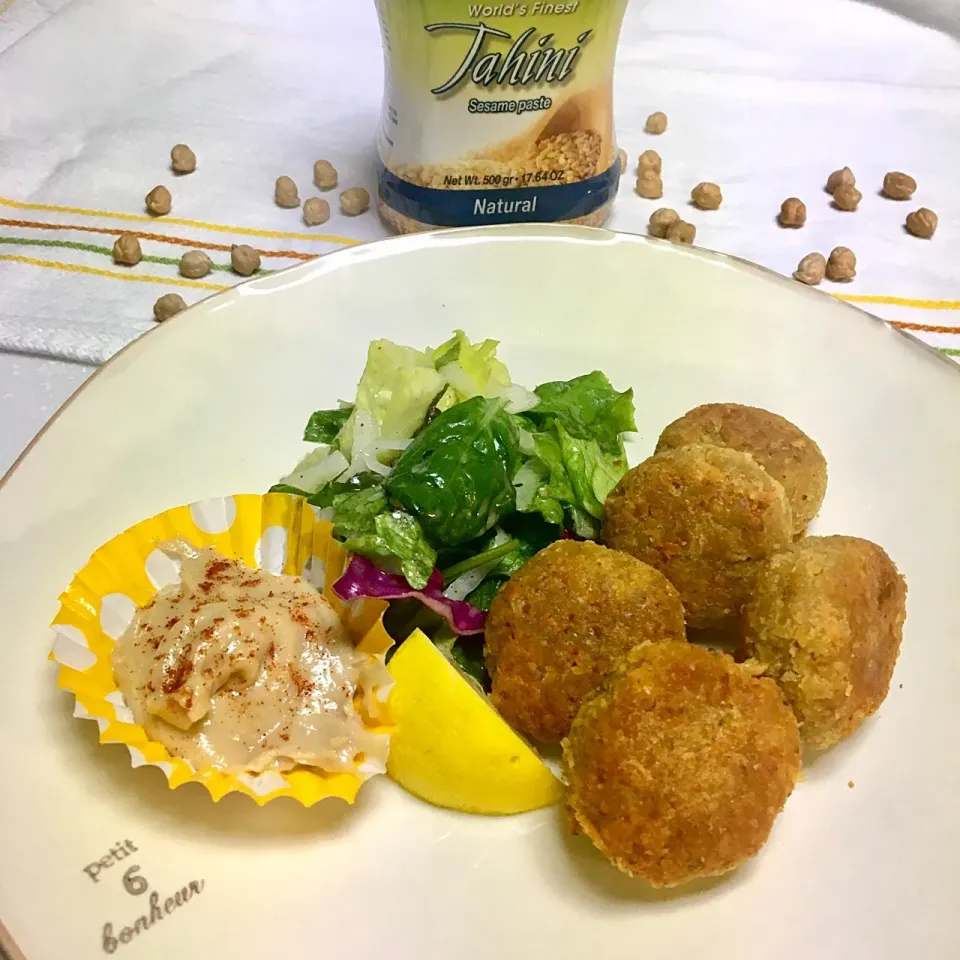 Falafel w/ Lemon Tahini|gonbenさん