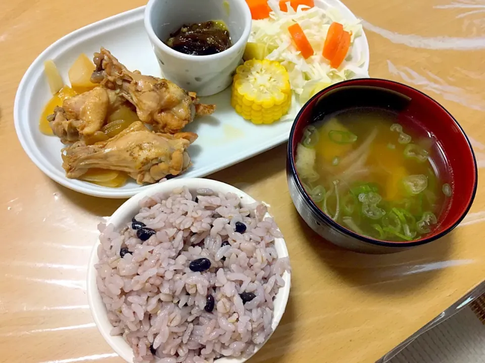 チキンアドボ🍗で晩ごはん😋|かわちさん