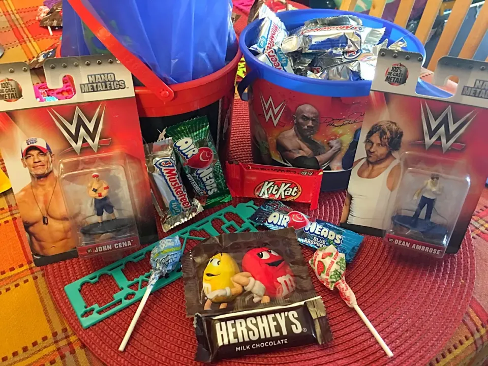 WWE birthday party goodie bag #goodies #goodiebag #birthdayparty|🌺IAnneさん