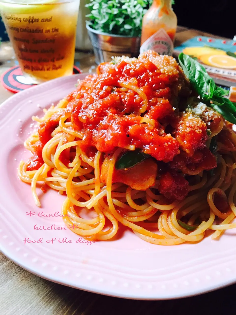 ハナたなの料理 短時間でコッテリ〜♡秘密のトマトソース♡|ハナたなさん