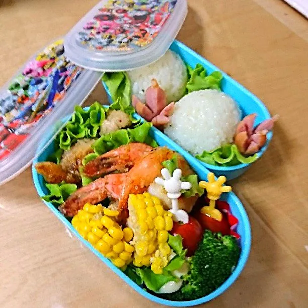 Snapdishの料理写真:3歳の孫っち弁当～|Reikoさん