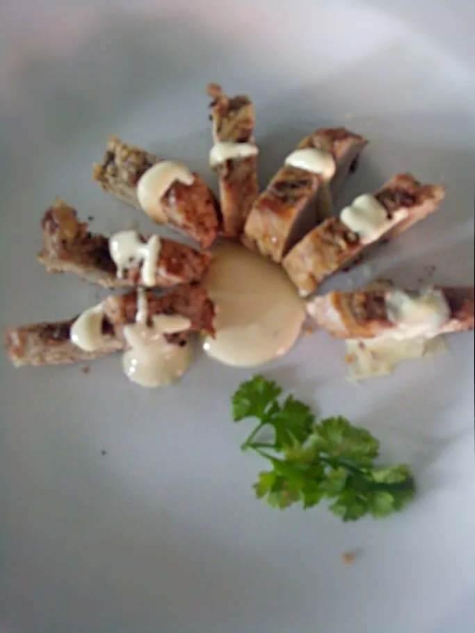 Pork Tenderloin w/ Dijon Cream Sauce|shekinah perezさん