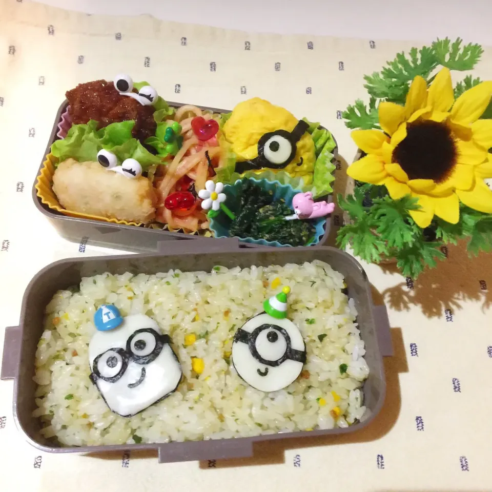 9/14❤︎娘のお弁当❤︎ミニオン
#お弁当 #ランチタイム #ミニオン|Makinsさん