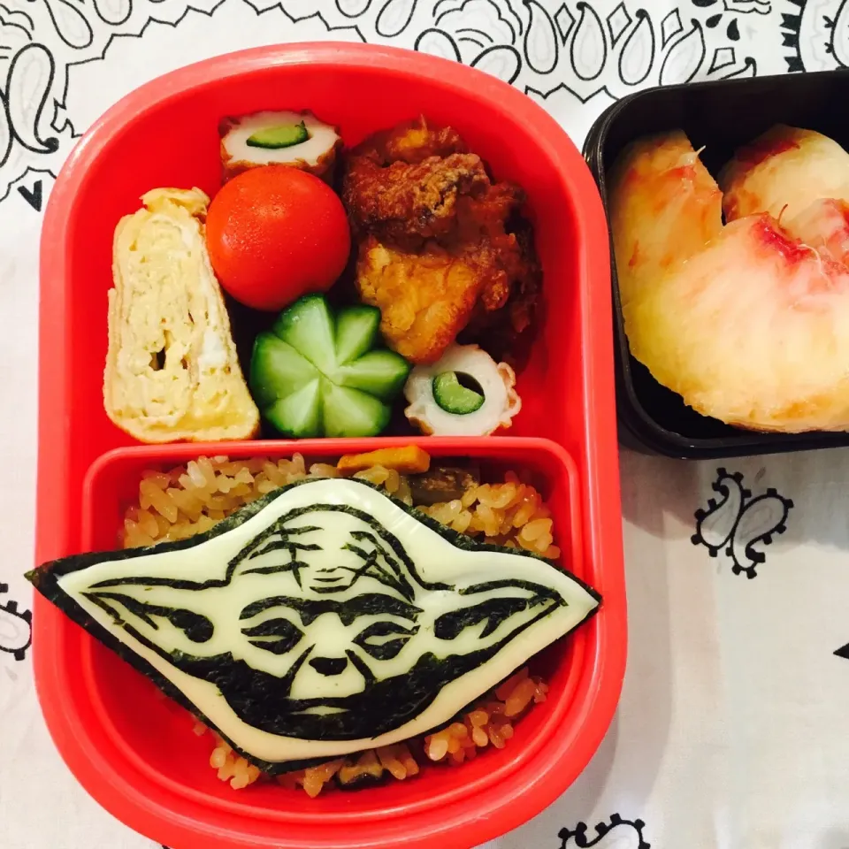 #ユキ弁
#スターウォーズ
#スターウォーズ弁当
#ヨーダ|tuyet716さん