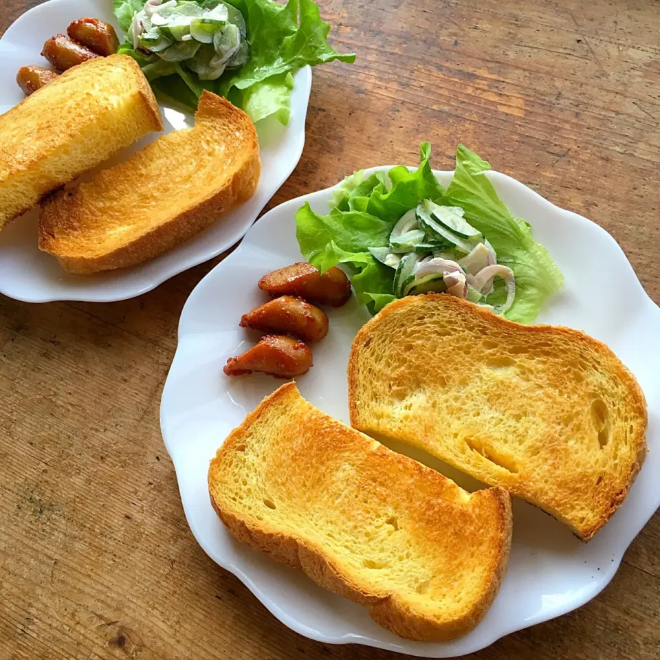 夏休みの朝ごはん‼︎
#朝ごはん #朝ごはんプレート #ワンプレート朝食 #カボチャパン #食パン #ホームベーカリー #ふたりごはん #ふたりぐらし|Yoshinobu Nakagawaさん