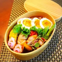 チキンのトマト煮弁当♪