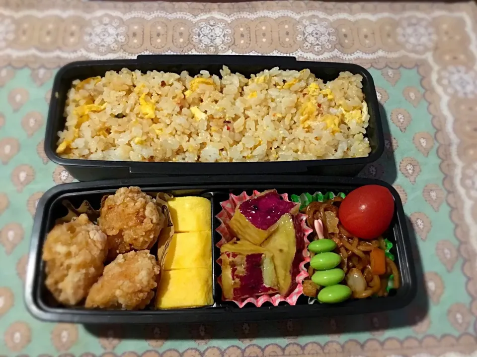 Snapdishの料理写真:中1男子 弁当🍱|チビミミさん