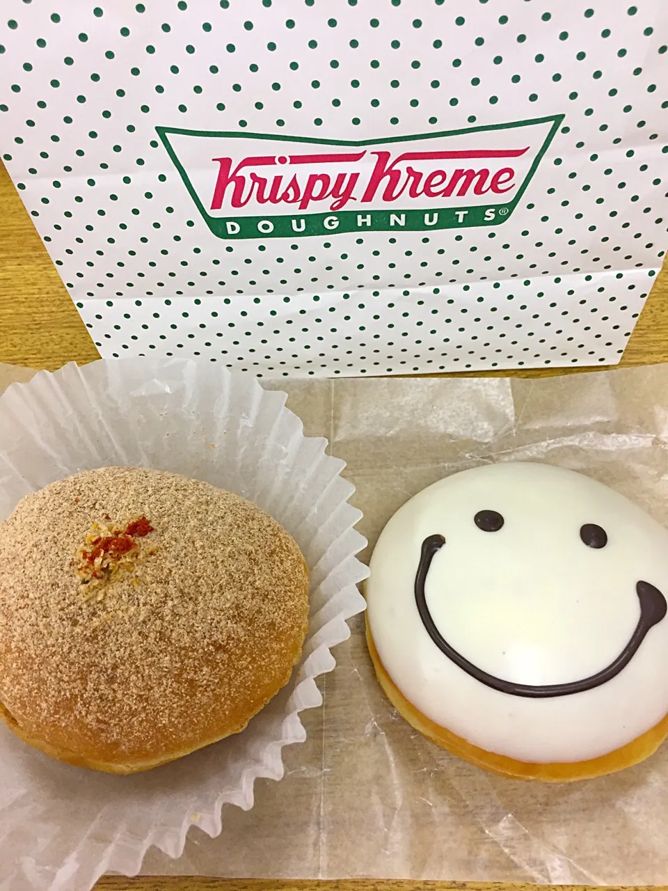 バターチキンカレー
スマイルパッションフルーツ
#クリスピークリームドーナツ🍩|himeさん