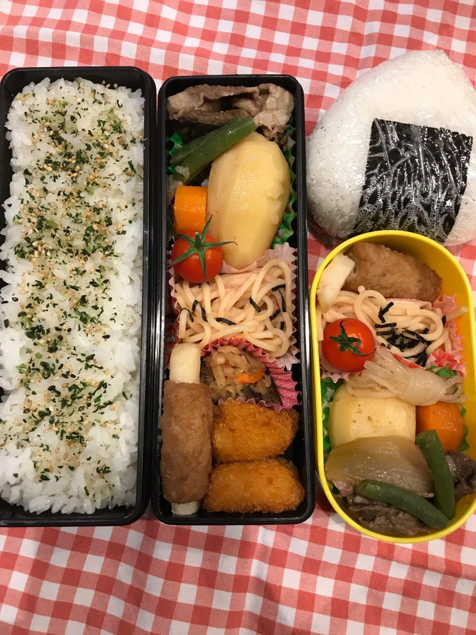 Snapdishの料理写真:2017.9.15(金) 旦那様&私のお弁当🍱|あっきーよさん