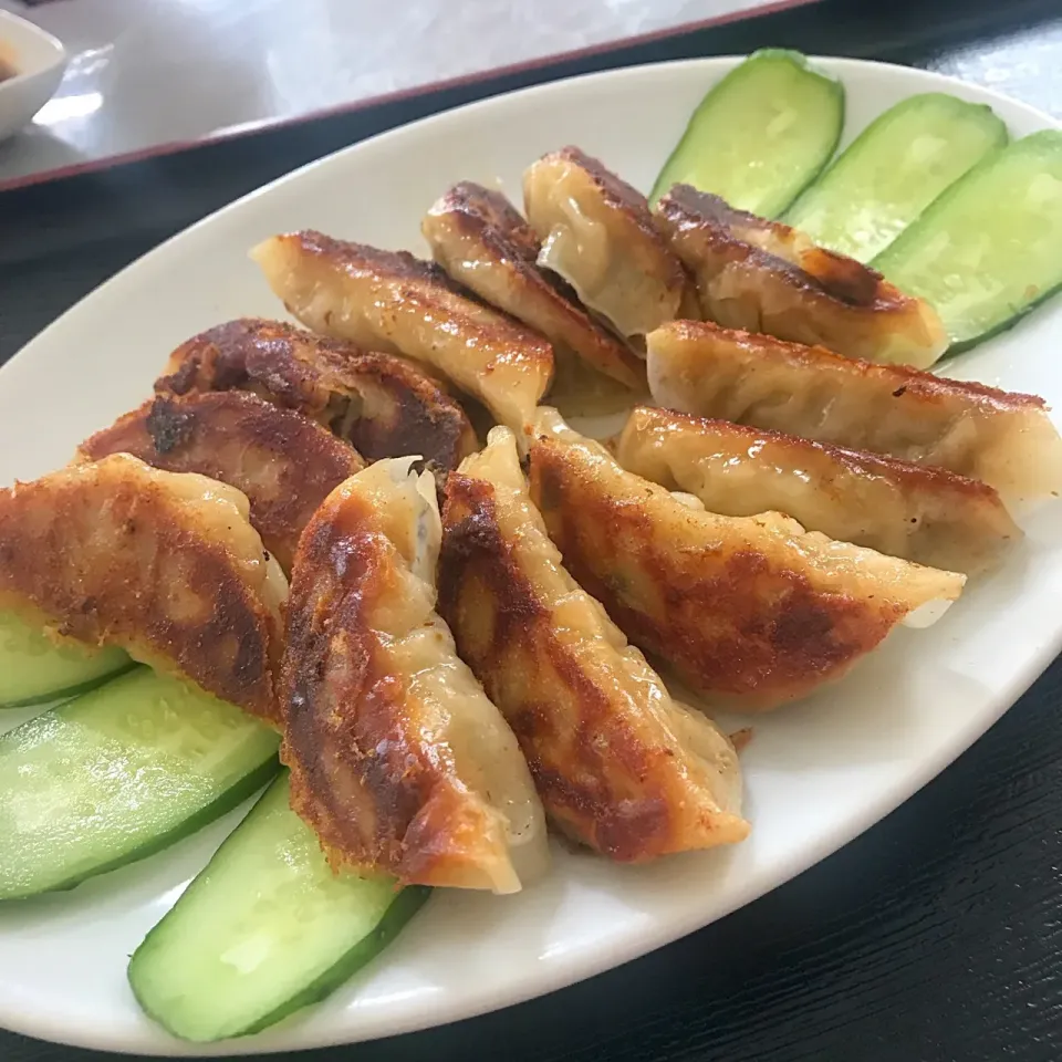 焼き餃子@海友飯店(林崎松江海岸)|塩豚骨さん