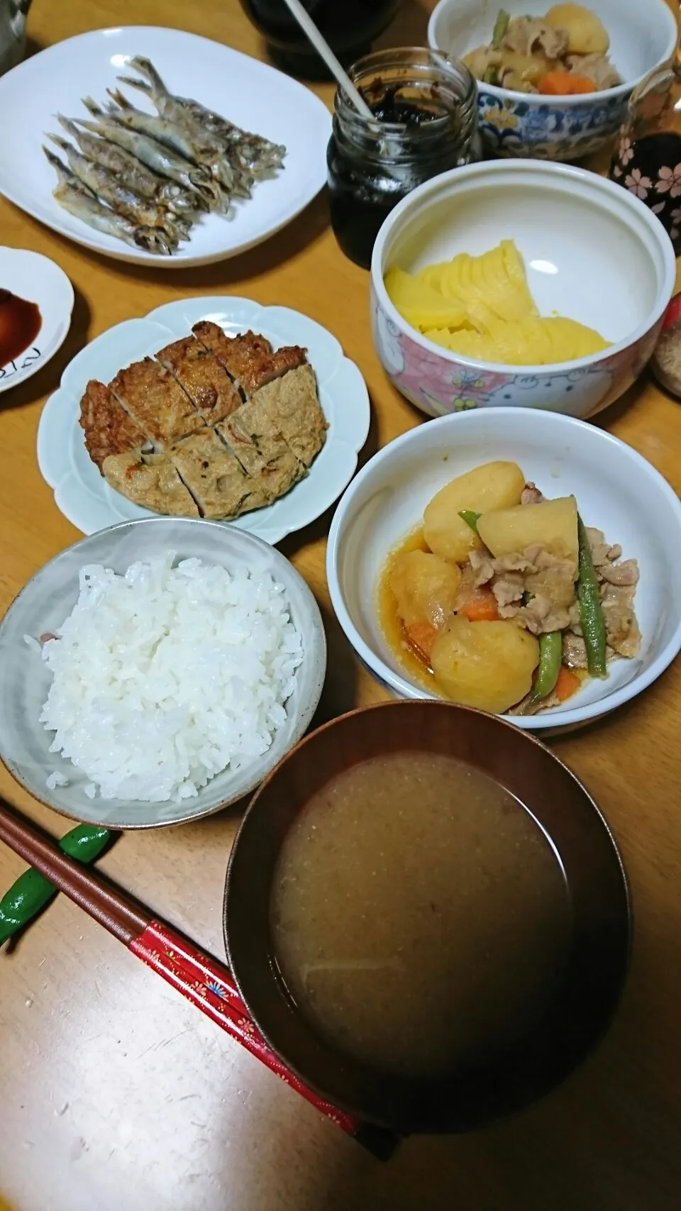 Snapdishの料理写真:2017/9/15(金)晩ごはん🎵#肉じゃが|しまだ ちえこさん