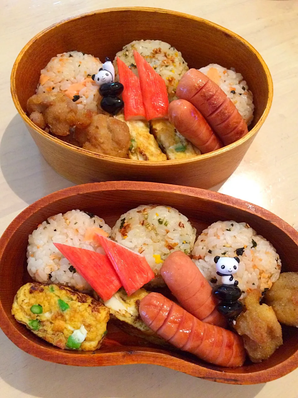 今日の男子弁当 2017/09/16
おにぎり🍙弁当だよぉ〜🍱|Booパパさん