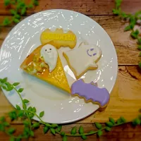 🎃お化けｶﾎﾞﾁｬﾌﾟﾘﾝﾀﾙﾄとｱｲｼﾝｸﾞｸｯｷｰ👻|はるあやママさん