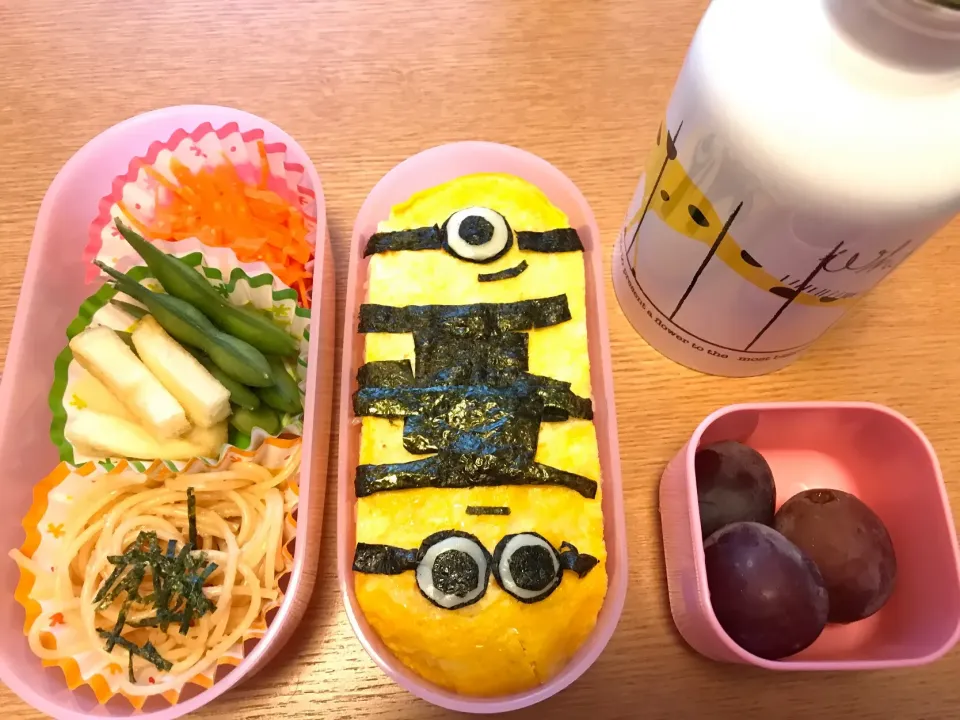 お弁当。 ミニオン オムライス ♪|マイさん