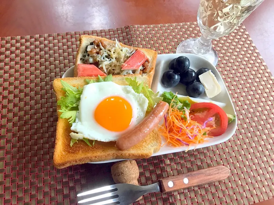 Snapdishの料理写真:Sunday Brunch🍞引きこもりサンデーブランチ|🌈Ami🍻さん