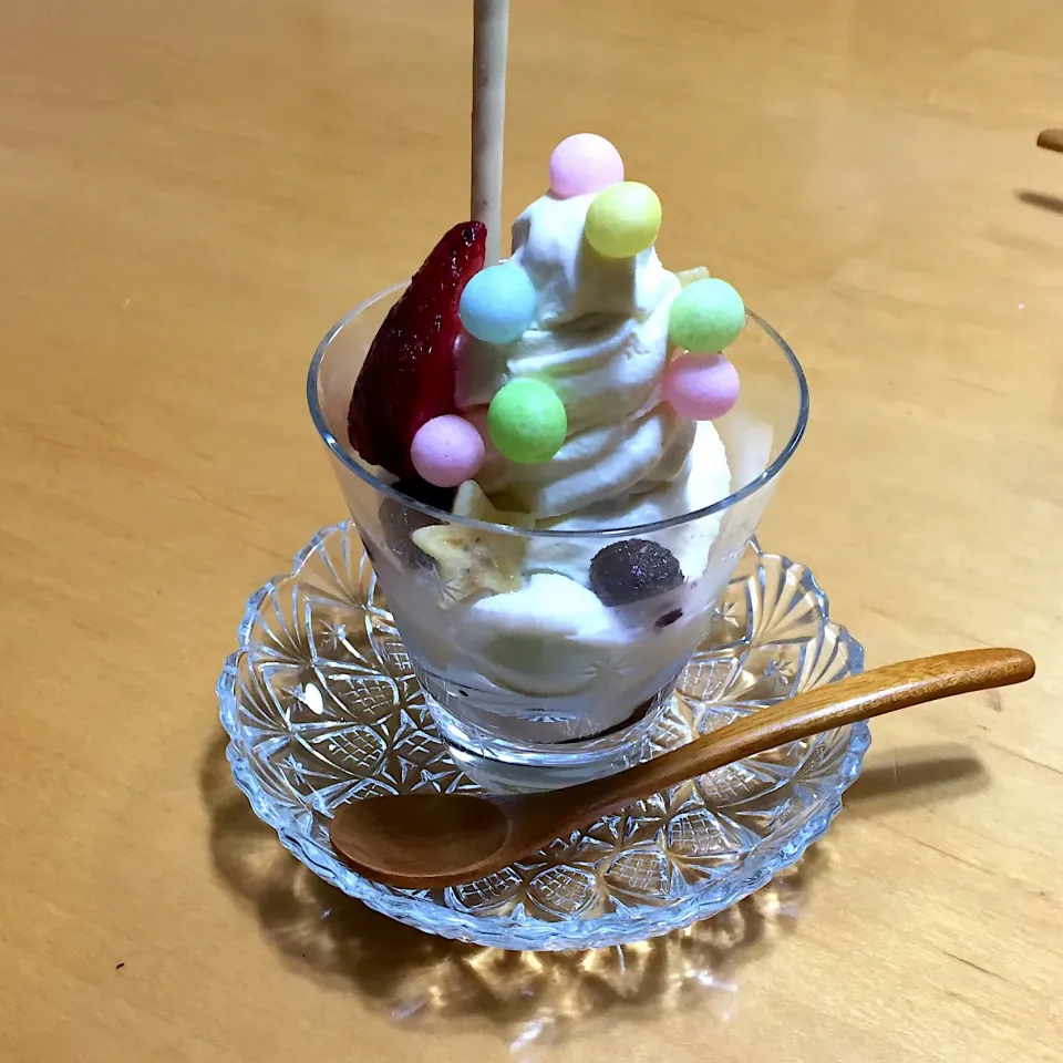 おいりパフェ🍧|ryomamaさん