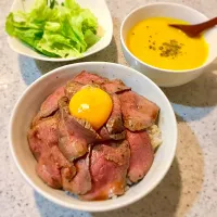 ローストビーフ丼|yokoyokomamaさん