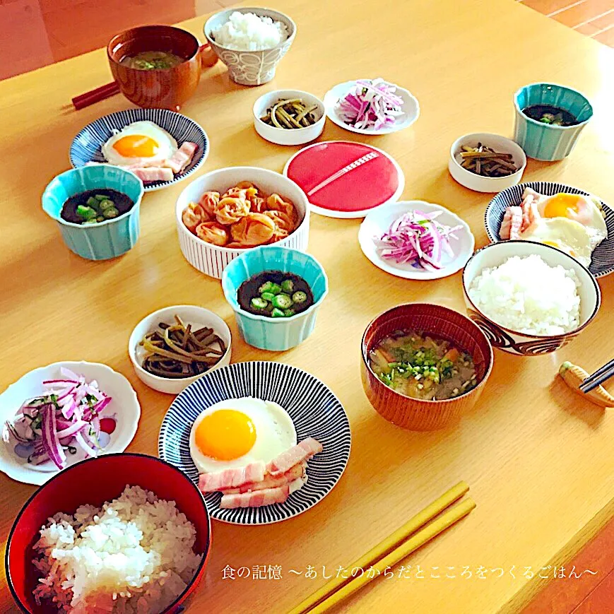 Japanese breakfast 
#foodporn|kaoriさん