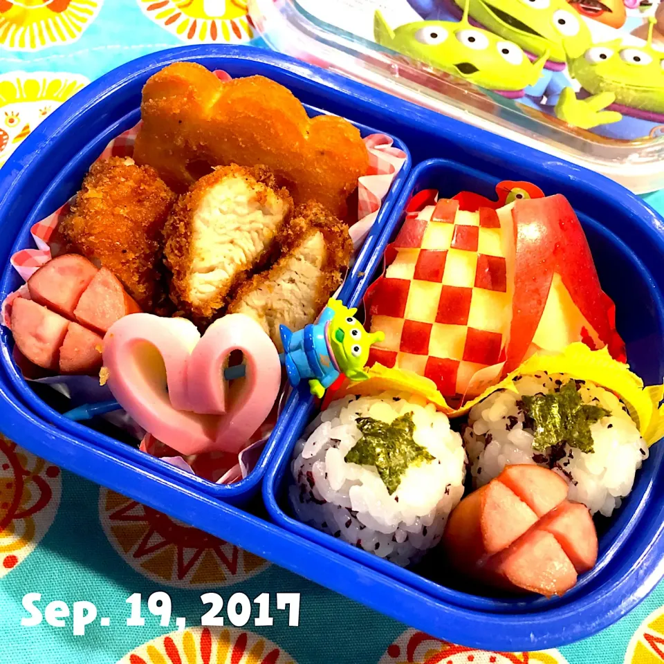 年少さん弁当
#お弁当 
#幼稚園|ヒロさん