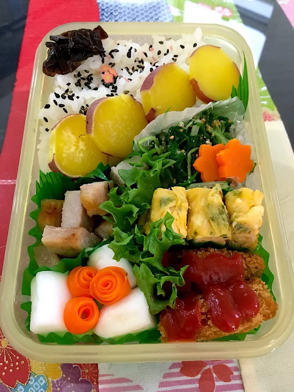 Snapdishの料理写真:９月19日  プクパパお弁当|プクママさん