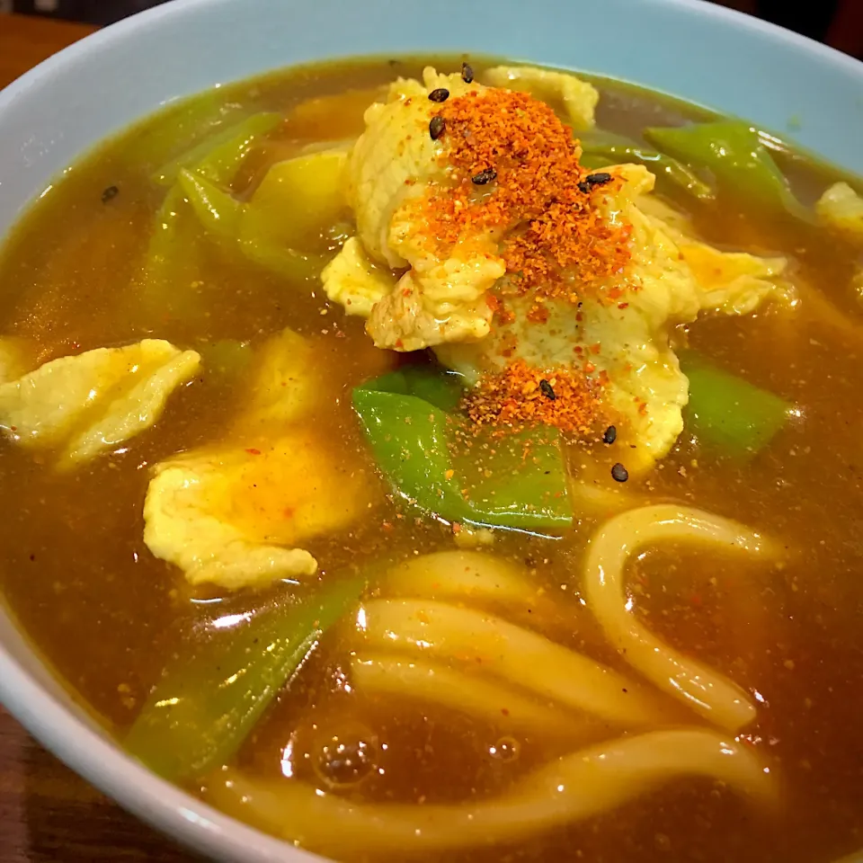 自分賄い飯
いつもの
カレーうどん|ちゅら夏さん